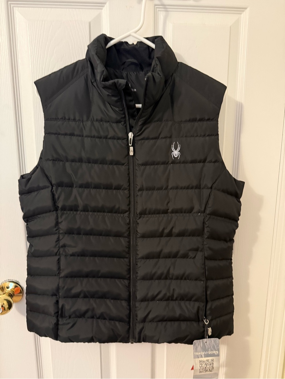 Spyder Men's Black Quilted Puffer Vest